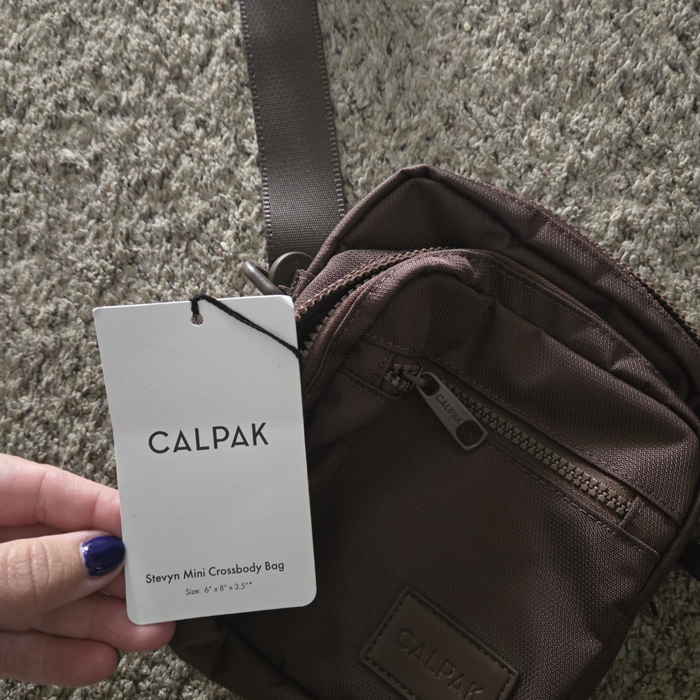 Calpak Chocolate Brown Belt Bag
